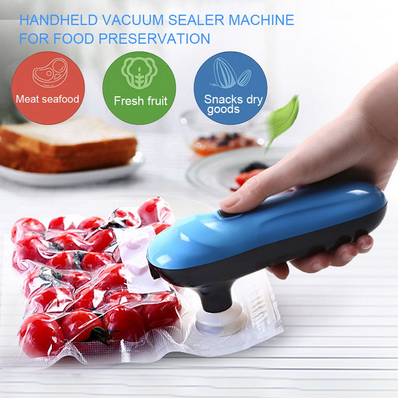 Compact Vacuum Sealer for Food Preservation and Storage